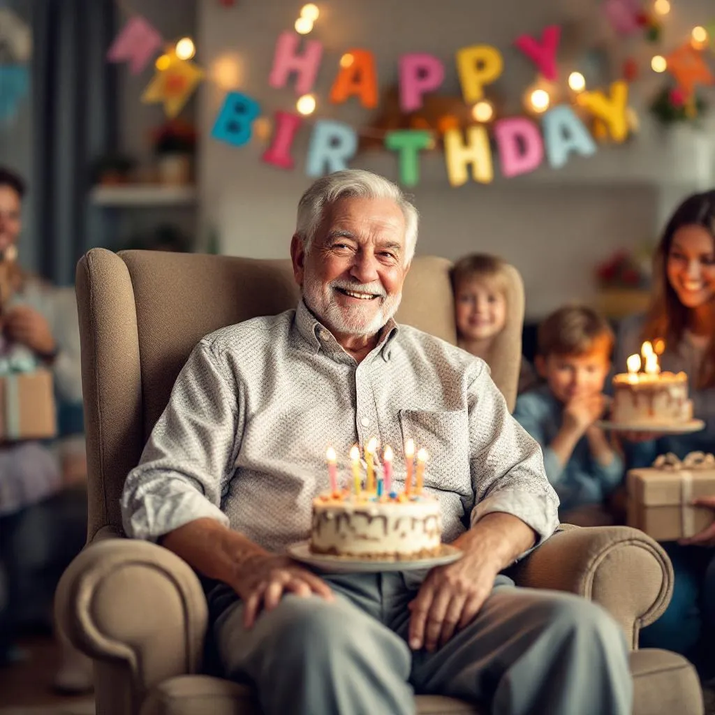 Touching birthday wishes for grandfather